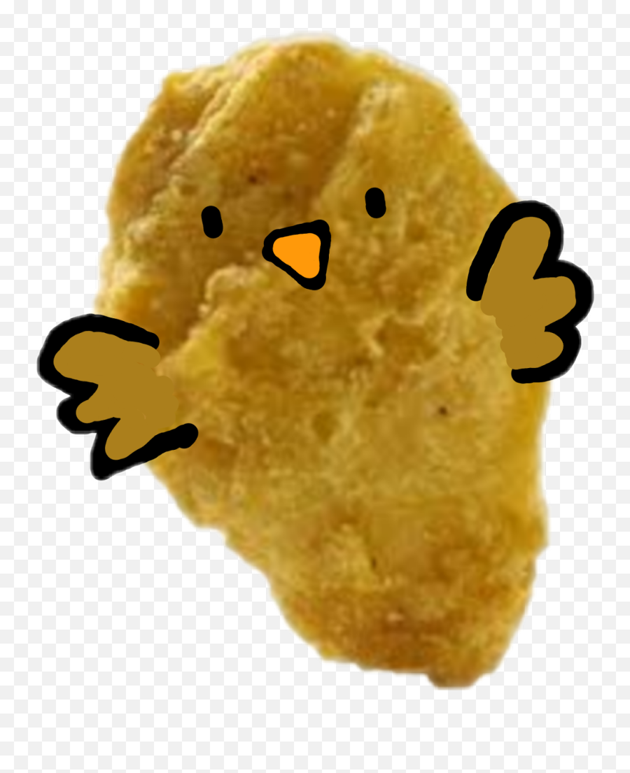 Chick Is A Chicken Nugget Lol - Chicken Nugget Emoji,Nugget Emoji