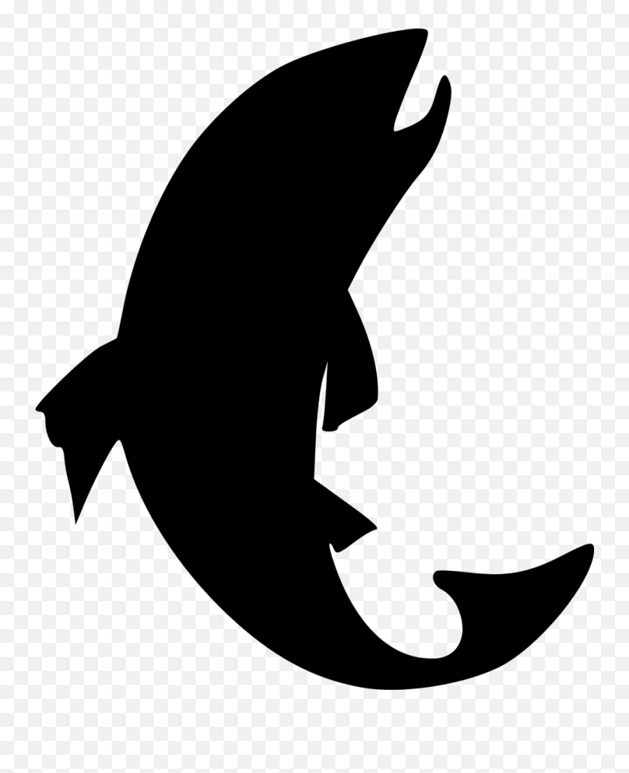 Public Domain Clip Art Image - Fishing Silhouette Clip Art Emoji,Beach Umbrella Emoji