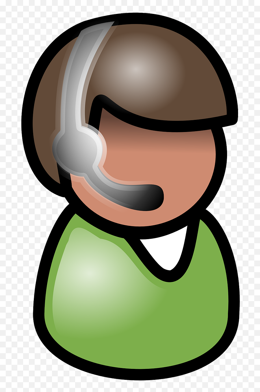 Boy Man Headphone Call Center Helpdesk - Greet Customers Calling On The Phone Emoji,Boy Microphone Baby Emoji