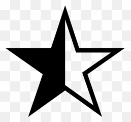 Star Icon Text At Getdrawings - Draw Half Emoji