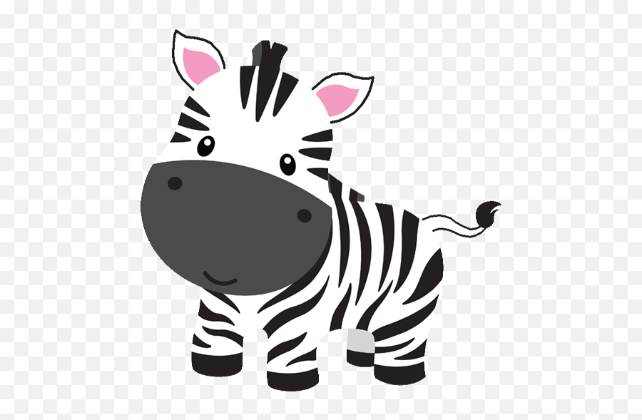 Clipart Birthday Invitations All Colors - Transparent Background Safari Animals Clipart Png Emoji,Zebra Emoji Iphone