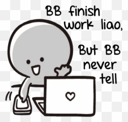 Bb Never Tell 2 Whatsapp Stickers - Bb Never Tell Stickers Emoji,Ded Emoji