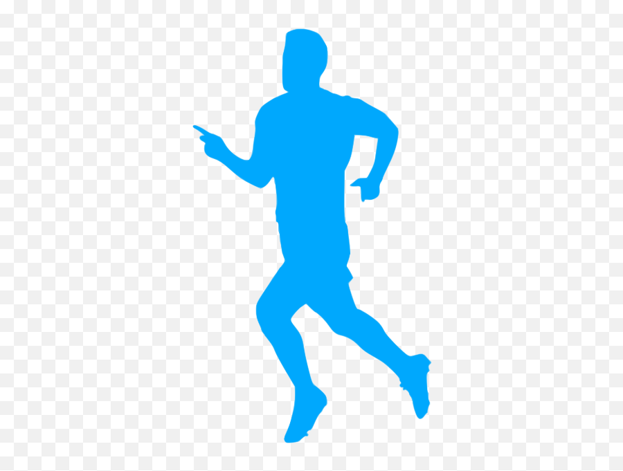 Soccer Player Running - Clip Art Emoji,Soccer Goal Emoji