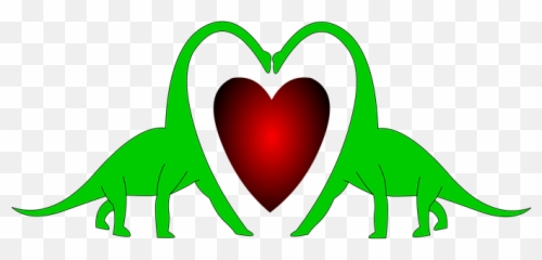 Free Heart Icon Vectors - Dinosaur Emoji
