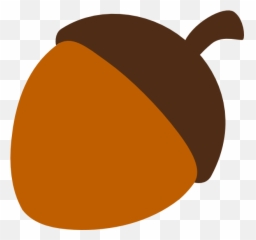 Nut Clipart Acron Nut Acron Transparent Free For Download - Acorn Clip Art Png Emoji,Acorn Emoji
