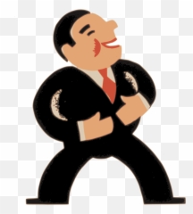 Artthumbsitting Png Clipart - Royalty Free Svg Png Cartoon Man In Suit Emoji,Lol Emoticon