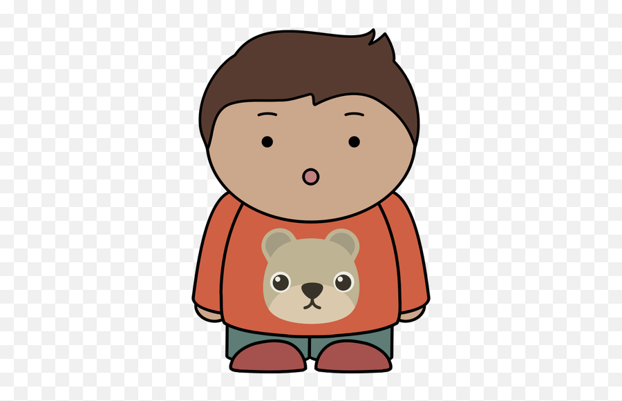 Surprins Copilul Cu Ursulet - Gambar Karakter Yang Mudah Digambar Emoji,Cupid Emoji