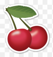 Image About Red In Geek - Cherry Emoji Png,Geek Emoji