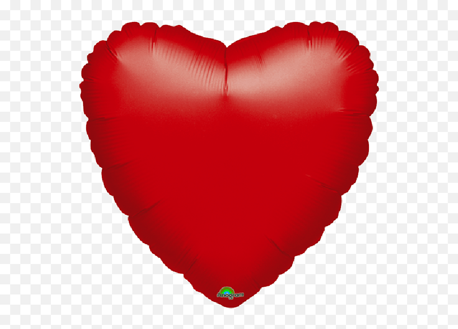 Anagram Metallic Heart Foil Balloon - Balloon Anagram Heart Emoji,Floating Hearts Emoji