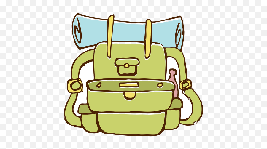 Camping Backpack Icon - Mochila De Acampar Png Emoji,Emojis Backpacks