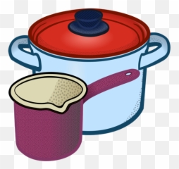 Pots - Cooking Clipart Black And White Emoji