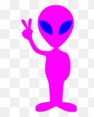 Unhappy Alien Clipart - Emoji