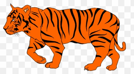 Bengal Tiger Clip Art - Tiger Clipart Emoji,Tiger Emoji