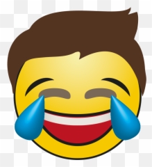 Funny Boy Emoji Png Transparent Image -