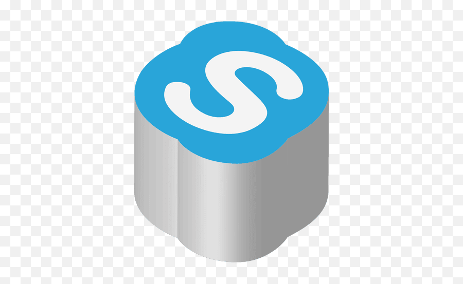 Skype Isometric Icon - Transparent Png U0026 Svg Vector File Number Emoji,Skype Emoji Download
