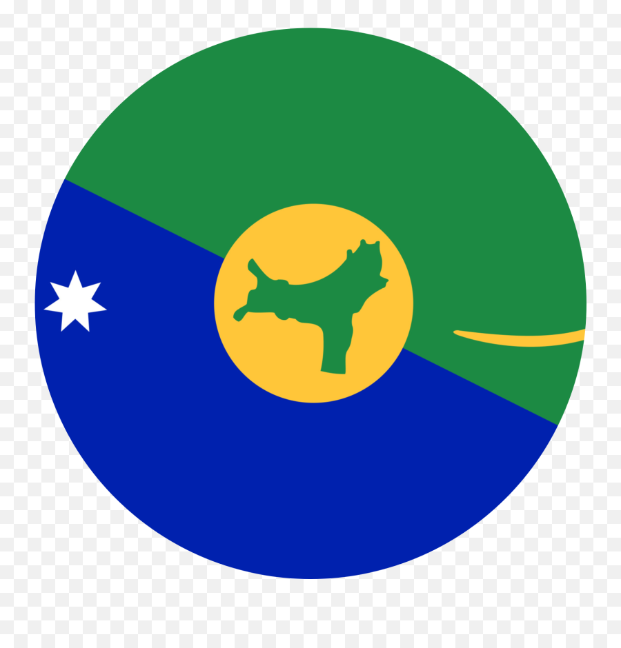 Christmas Island Flag Emoji - Flag Map Of Christmas Island,Christmas Emoji For Iphone