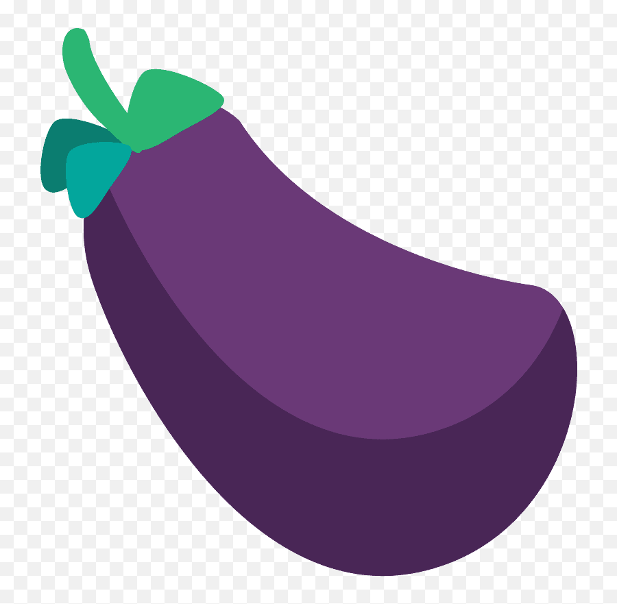 Eggplant Emoji Clipart - Clipart Aubergine,Egg Plant Emoji