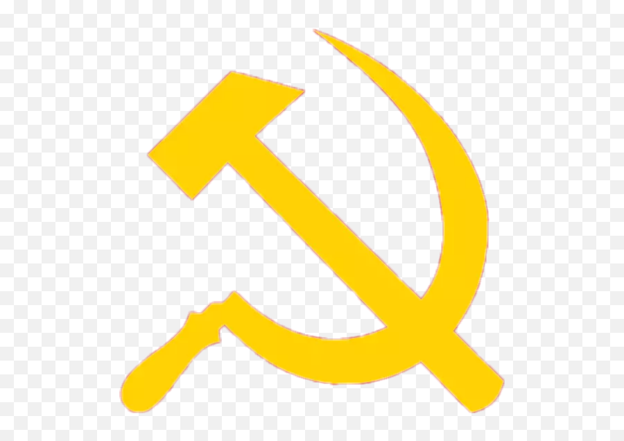 Communism Stickers - Hammer And Sickle Clip Art Emoji,Communism Emoji
