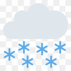 Cloud with snow emoji clipart Free download transparent - Emoji Neve