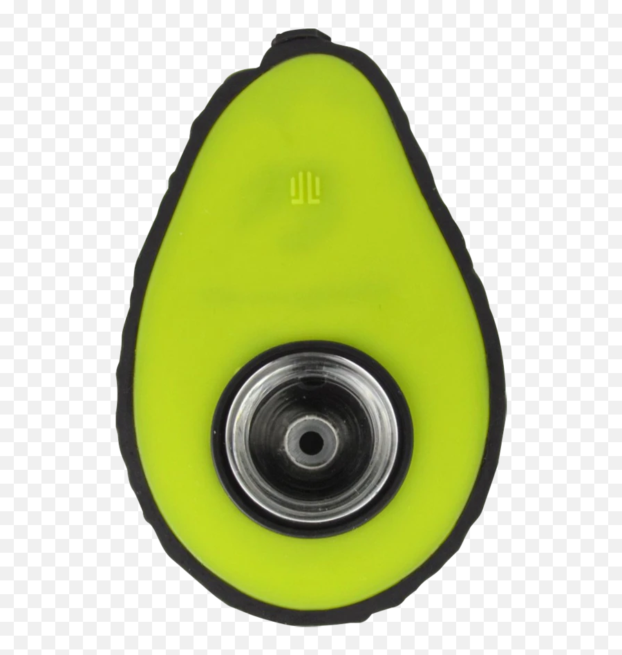 Silicone Avocado Hand Pipe With Glass Bowl - Messenger Bag Emoji,Avocado Emoji