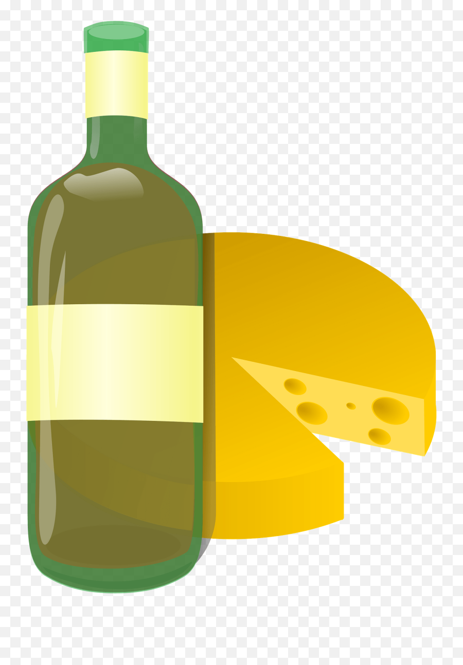 Wine And Cheese Clipart - Wine And Cheese Clipart Png Emoji,Wine Bottle Emoji