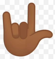 Medium - Love You Hand Emoji Svg