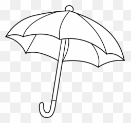 Umbrella Coloring Page Free Clip Art - Umbrella Coloring Pages Png Emoji,Umbrella And Sun Emoji