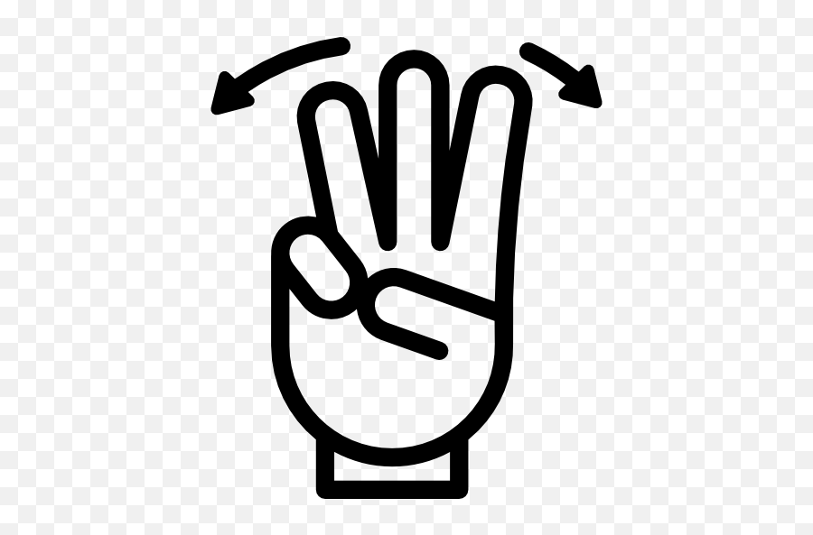 Gestures Emoticons Gesture Hand Icon - Hand W Icon Emoji,Hand Emoticons