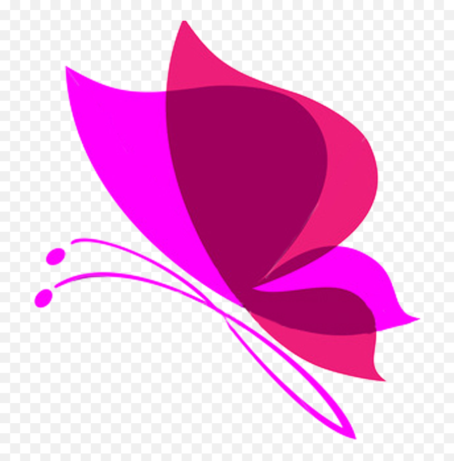 Emoji Clipart Butterfly Emoji - Pink Butterfly Transparent Background Clipart,Butterfly Emoji Iphone