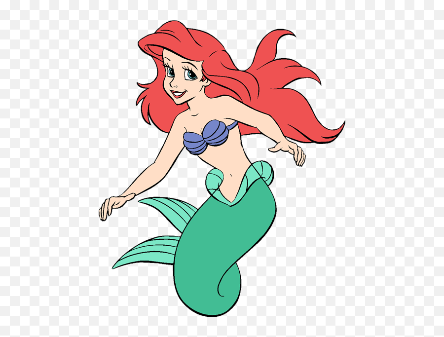 Little Mermaid Clipart Kid 2 - Little Mermaid Ariel Clipart Emoji,Little Mermaid Emoji
