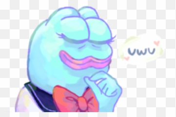 Uwu Pepe - Pepe The Frog Uwu Emoji,Uwu Emoji