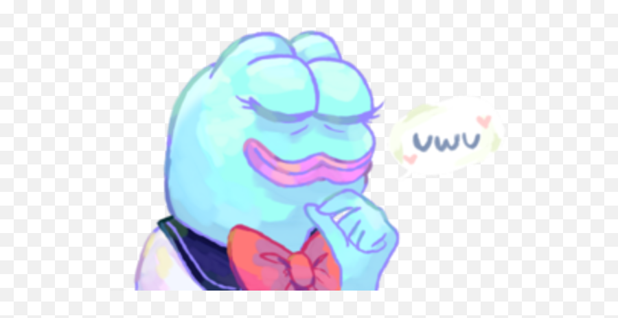 Uwu Pepe - Pepe The Frog Uwu Emoji,Uwu Emoji