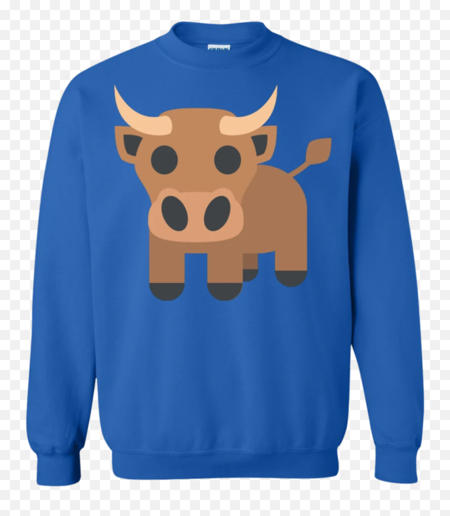 Bull Emoji Sweatshirt - Sweater,Bull Emoji