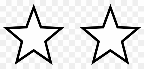 Transparent 5 White Star Png Clipart Free - Background Emoji
