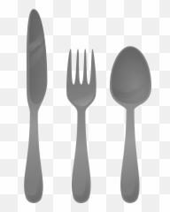 Utensils Silverware Cutlery Spoon Fork - Clip Art Emoji