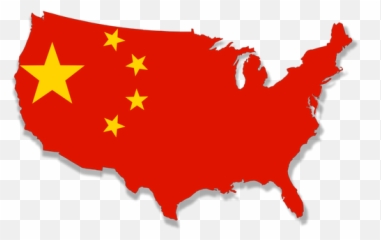 Chinese Flag Over It Vector Clip Art - China Flag Png Emoji,Paraguay Flag Emoji
