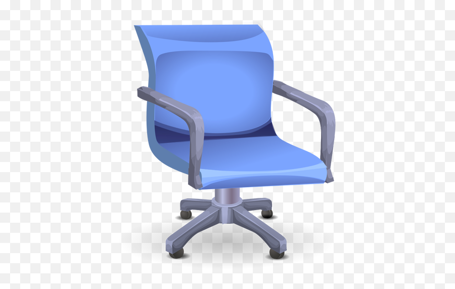Blue Office Chair - Sketsa Gambar Meja Dan Kursi Kantor Emoji,Rocking Chair Emoji