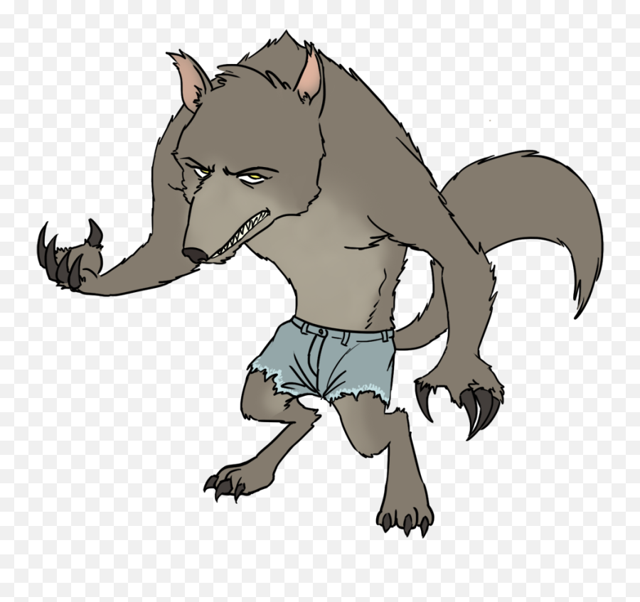 Werewolf Png - Halloween Werewolf Clipart Emoji,Dont Forget Emoji