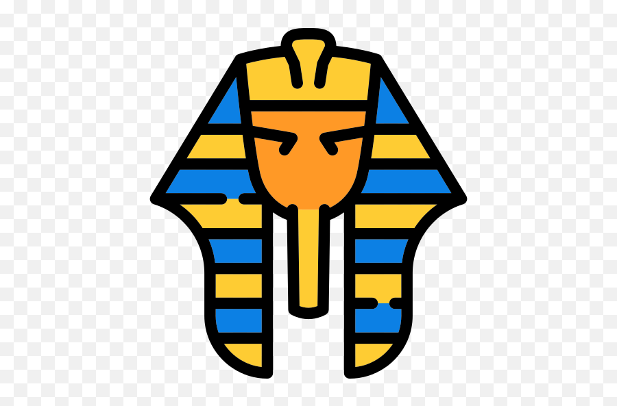 Pharaoh Vector Head Picture - Ancient Egypt Pharaoh Symbols Emoji,Pharaoh Emoji