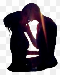 Blackcouple - Silhouette Emoji,Black Couple Emoji