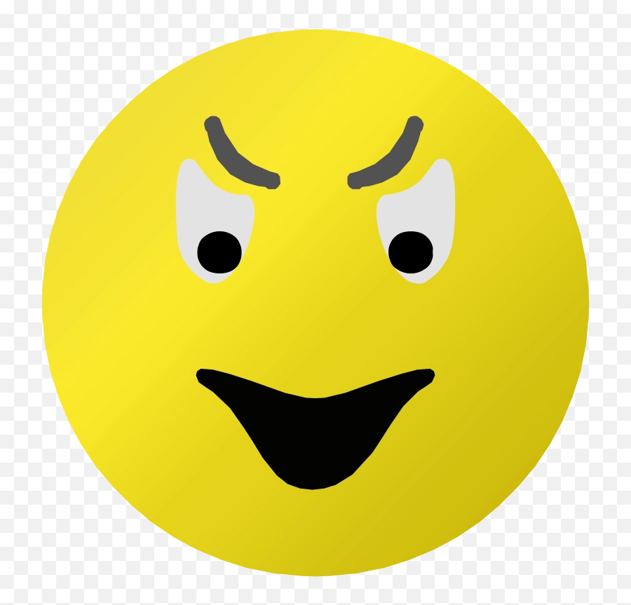 Download Free Png Evil Smiley 2 - Evil Clipart Emoji,Evil Face Emoji