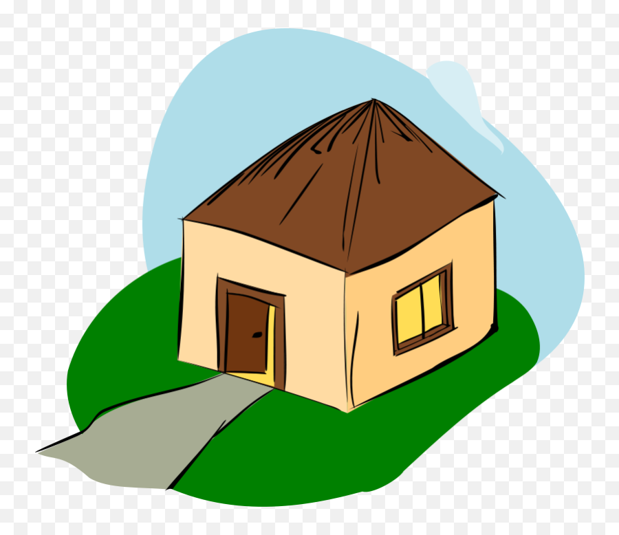 Library Of Island House Image Transparent Stock Png Files - Clipart Hut Emoji,House Emoji Png