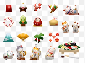 Sushi Japanese Food Kokeshi Doll Emoji