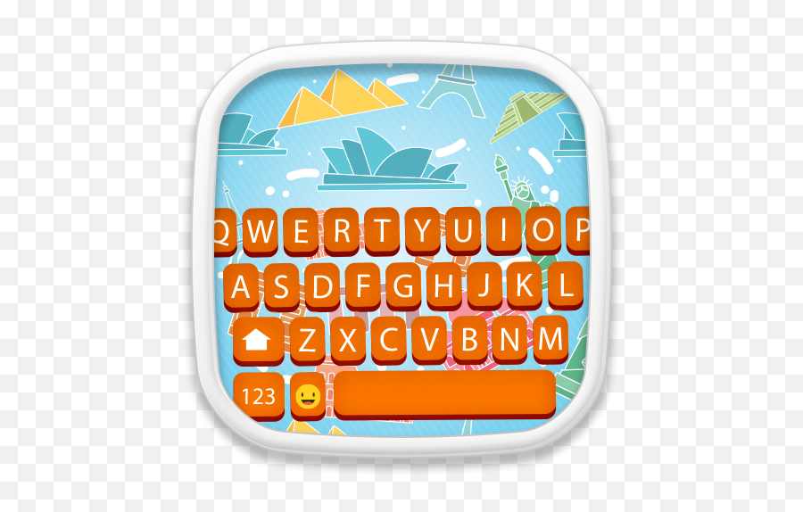 Landmarks Keyboard Themes - Izinhlelo Zokusebenza Kugoogle Play Clip Art Emoji,Stonehenge Emoji