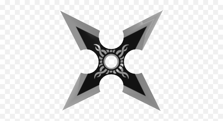 Shuriken Star Estrela Arma Weapon Ninja - Transparent Ninja Star Png Emoji,Shuriken Emoji