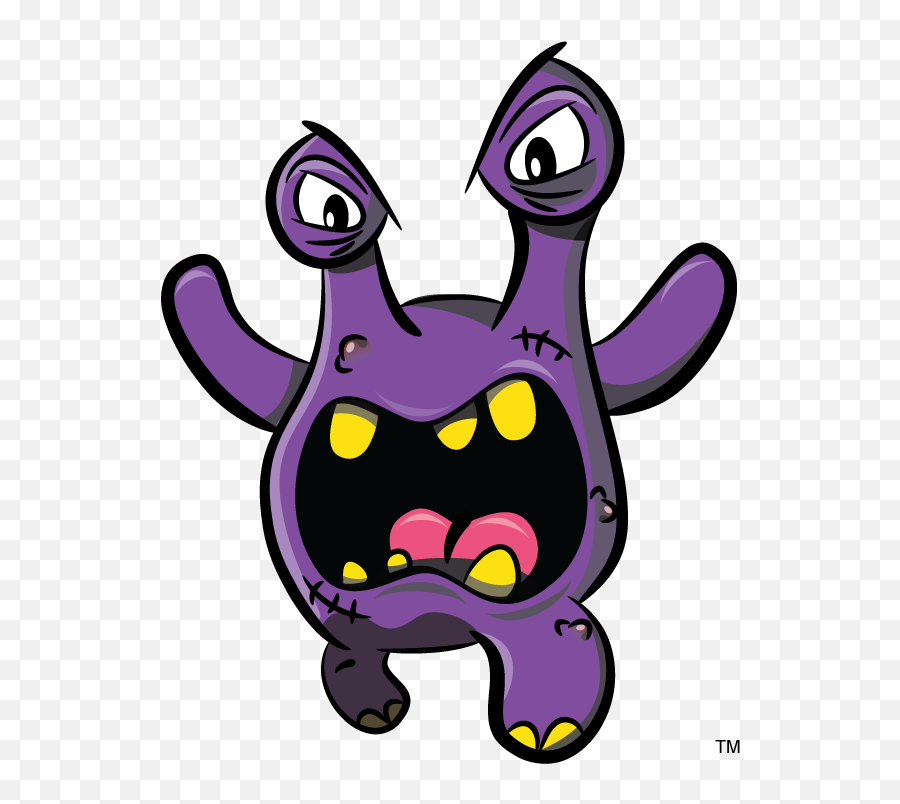 Fear Clipart Feeling - Fear Of Work Monster Png Download Png Cartoon Purple Monster Emoji,Fearful Face Emoji