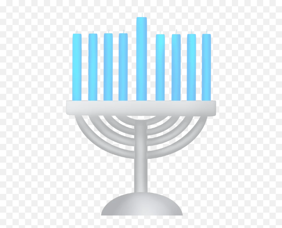 The Newest Menorah Stickers - Coffee Table Emoji,Hanukkah Emojis