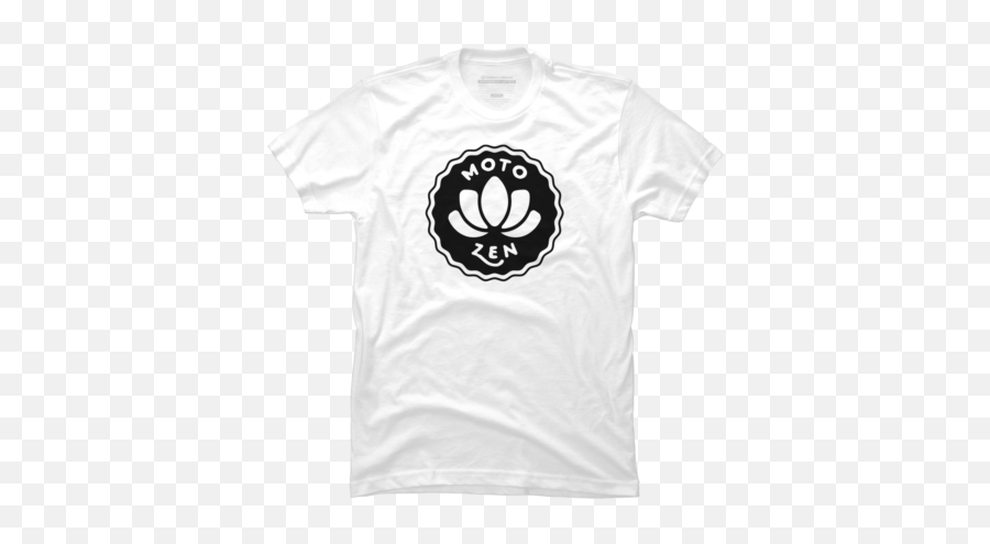 Moto Zen Logo 2 T Shirt By Labmonkey Design By Humans - Tattoo Pineal Emoji,Zen Emoticon