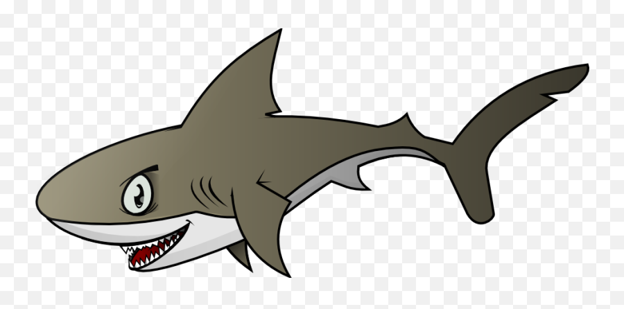 Free Clipart Shark Free Shark Transparent Free For Download - Public Domain Free Shark Clipart Emoji,Shark Fin Emoji