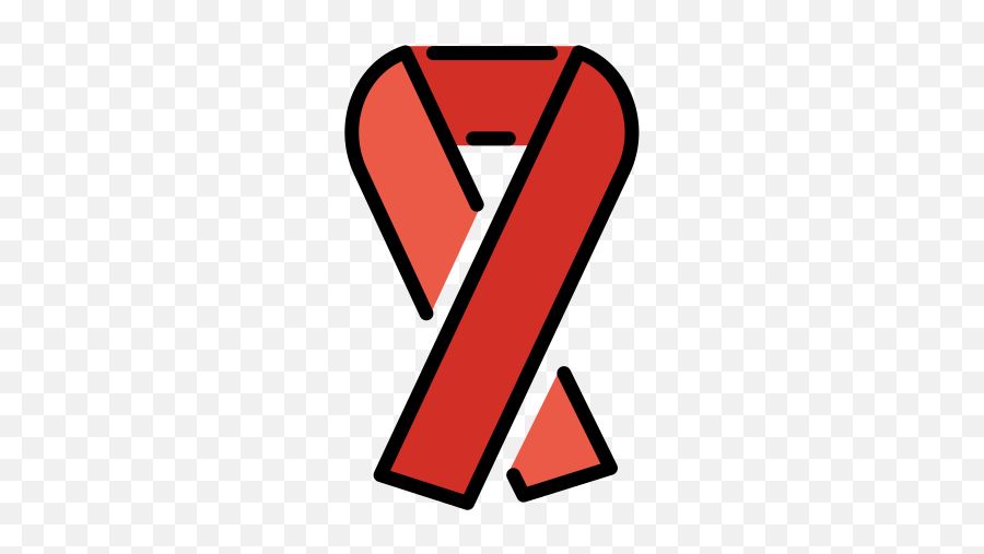 Reminder Ribbon Emoji - Clip Art,Awareness Ribbon Emoji